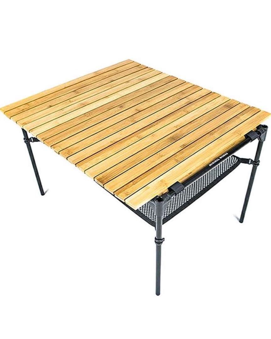 MINIMAL WORKS モカロールテーブル バンブー