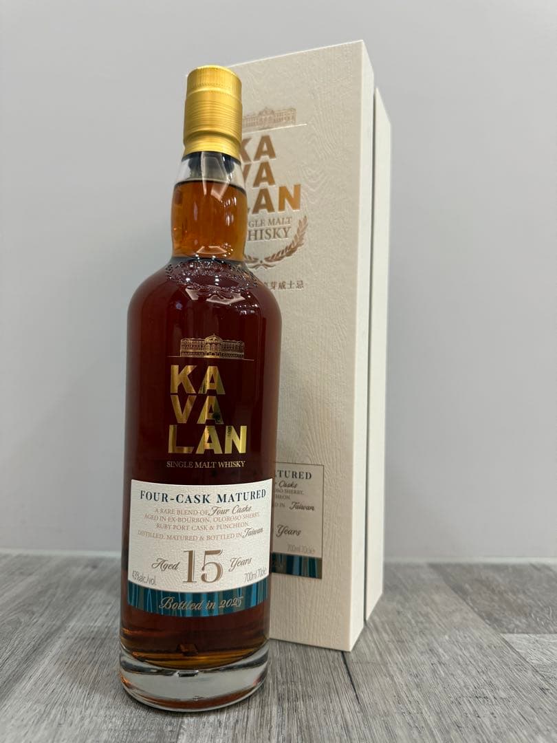 t*e様 カバラン 初の15年年数熟成 日本未発売 数量限定 2025 KAVA