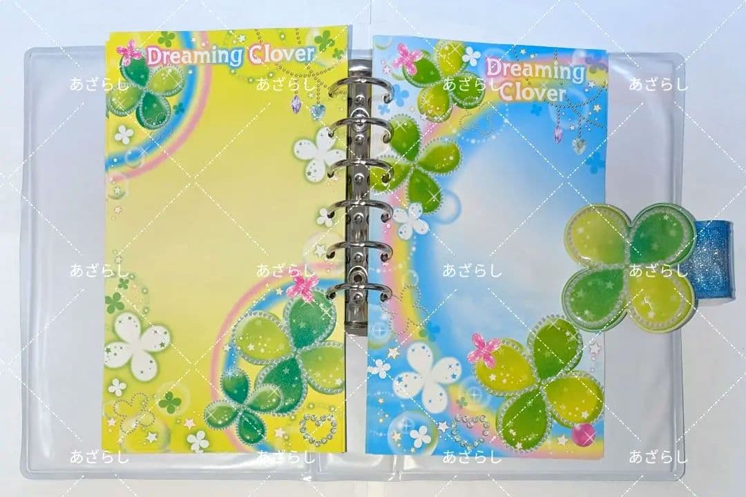 平成　レトロ　クローバー　シール帳　シールバインダー　懐かしい　レア