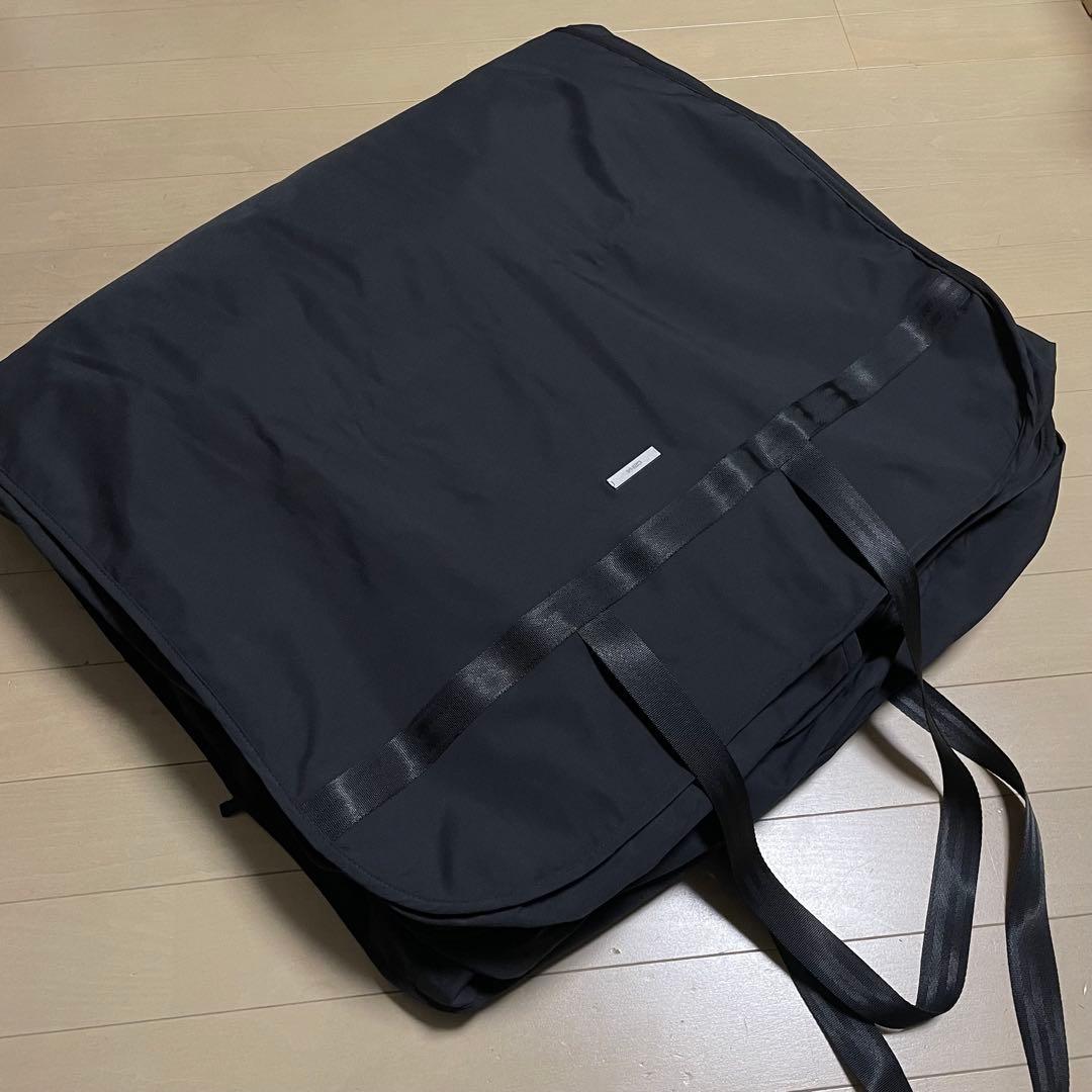 最終価格 希少 超美品■C2H4■異素材 切替 パフ デザインコート 黒