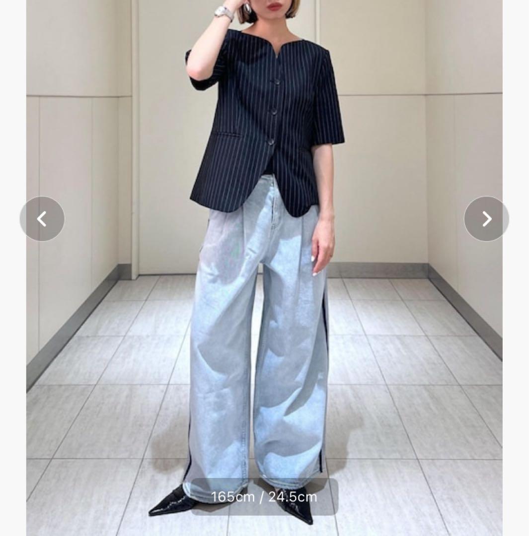 【完売商品】アダムエロペ《EMOELLE》セパレートミュール　ブラック