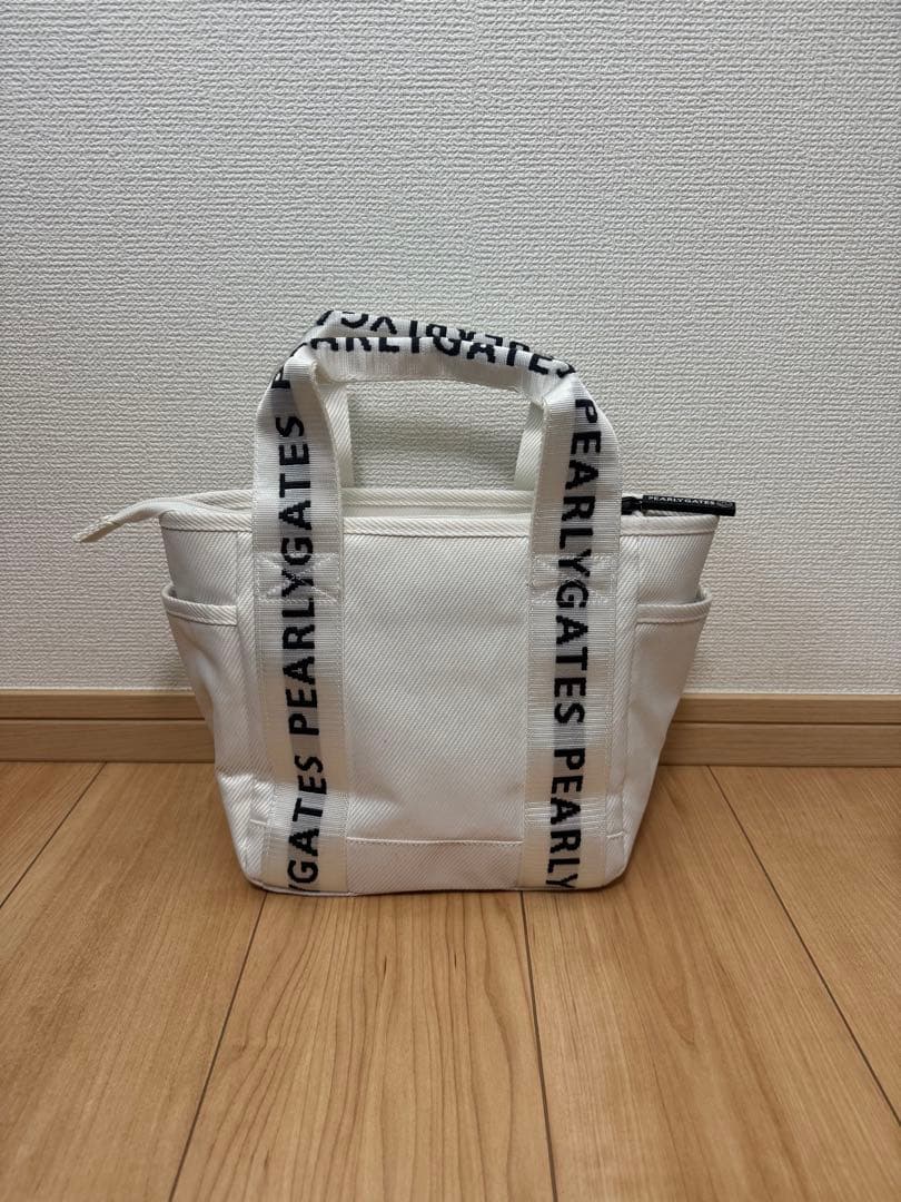 PEARLY GATES ホワイト　ゴルフ　カートバッグ