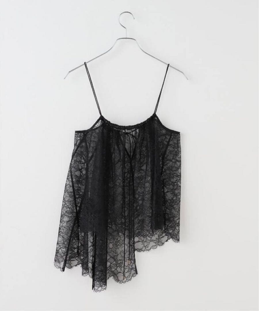 NOBLE ラッセルレースギャザーキャミ 未使用