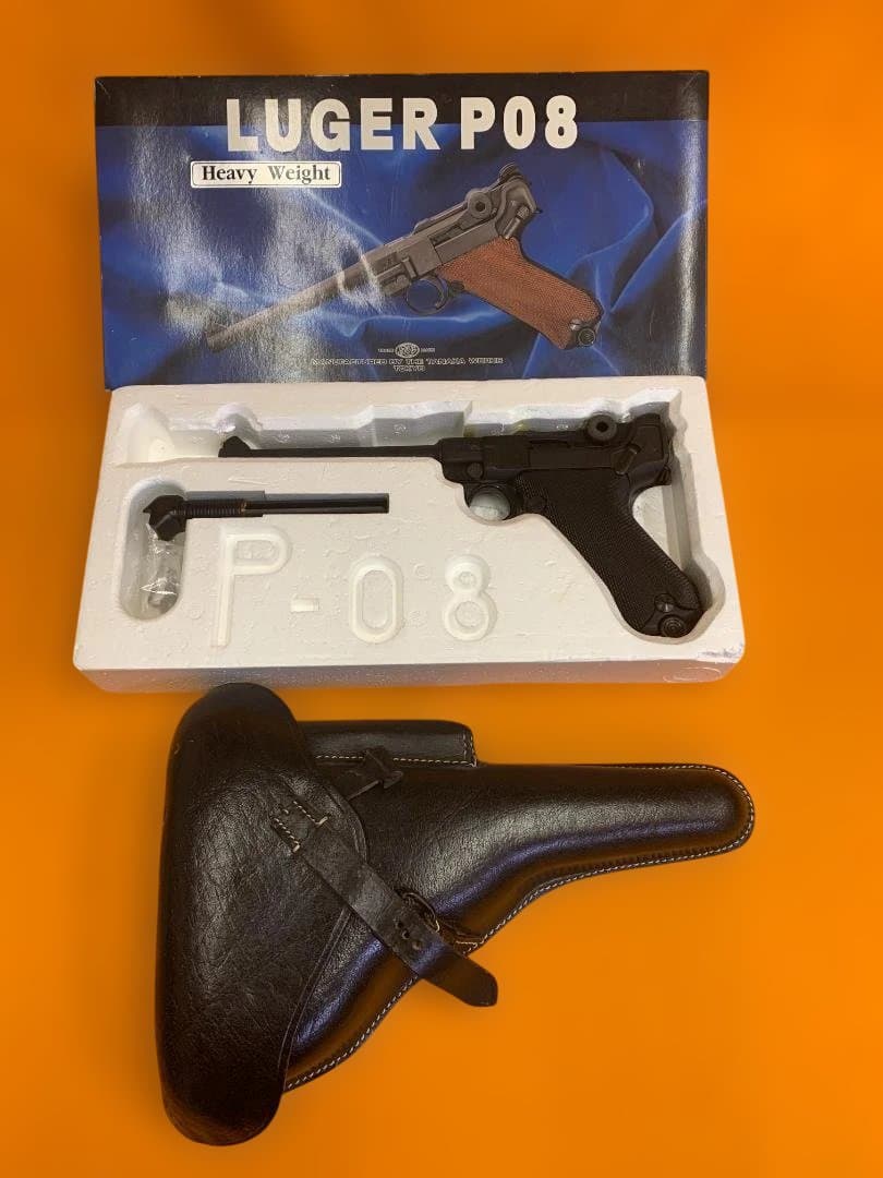 タナカ LUGER P08 ガスブローバック ヘビーウェイト　ホルスター付き