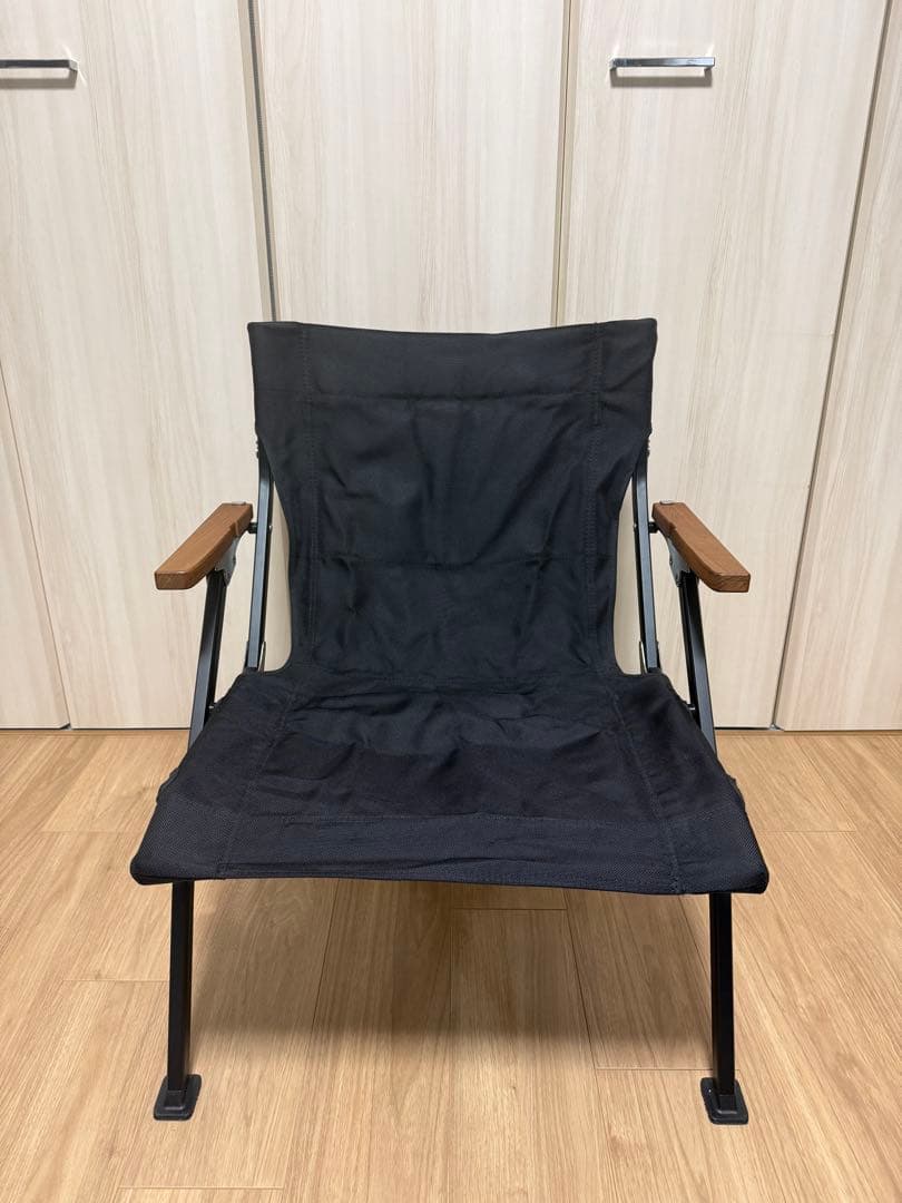 スノーピーク　ローチェアショートブラック１脚