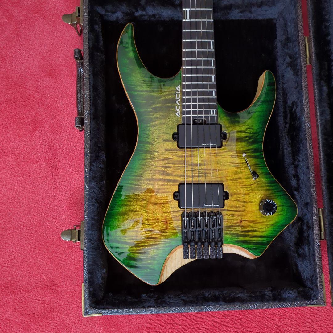 ACACIA GUITARS Medusa6 ヘッドレスギター 6弦
