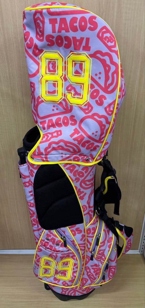 パーリーゲイツ タコスデザイン ゴルフバッグ キャディバッグ