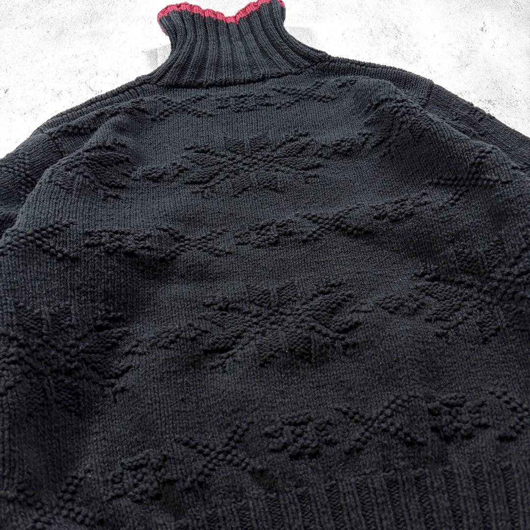 90s〜 Ralph Lauren 星条旗 Cotton Knit