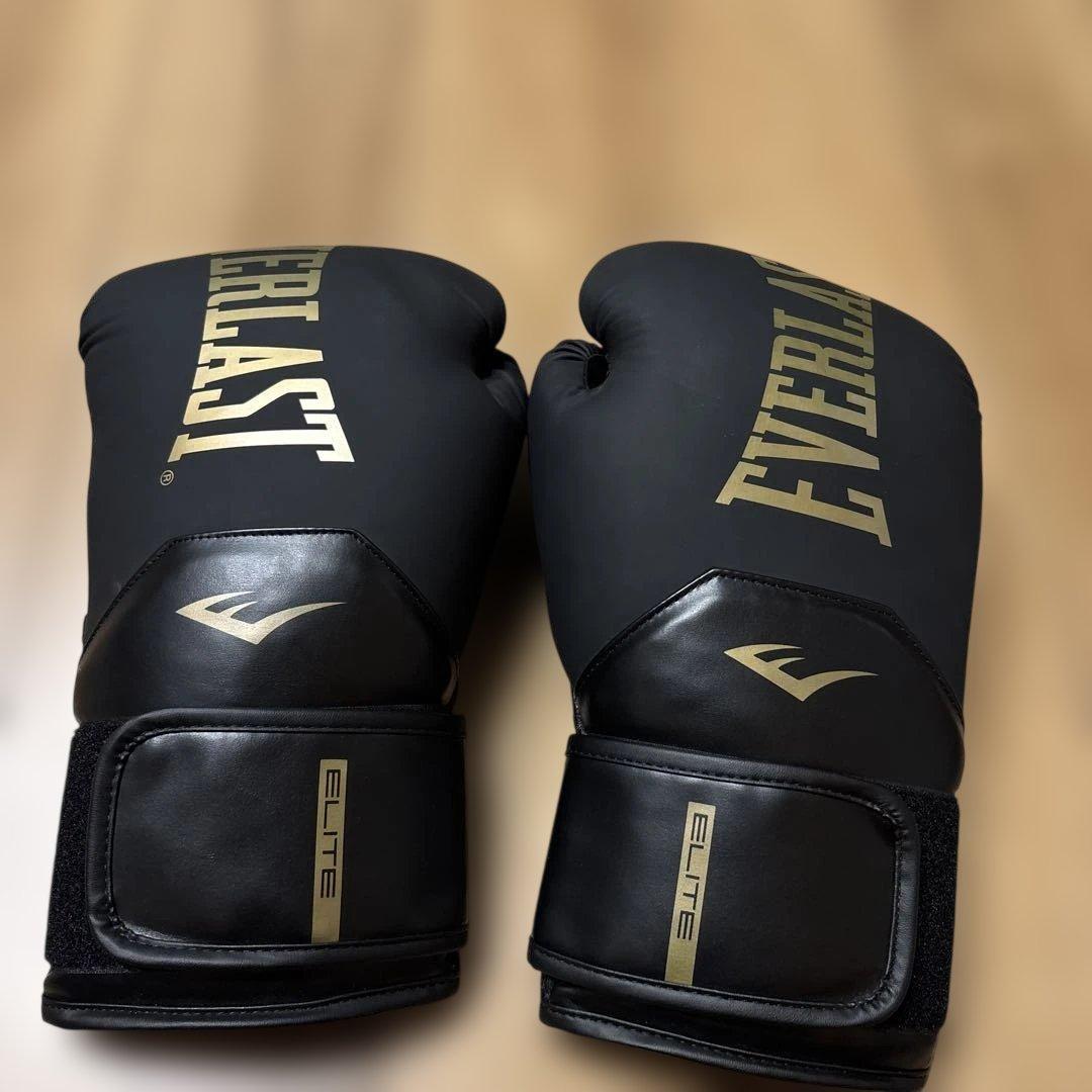 美品 EVERLAST エバーラスト エリート　グローブ 16oz