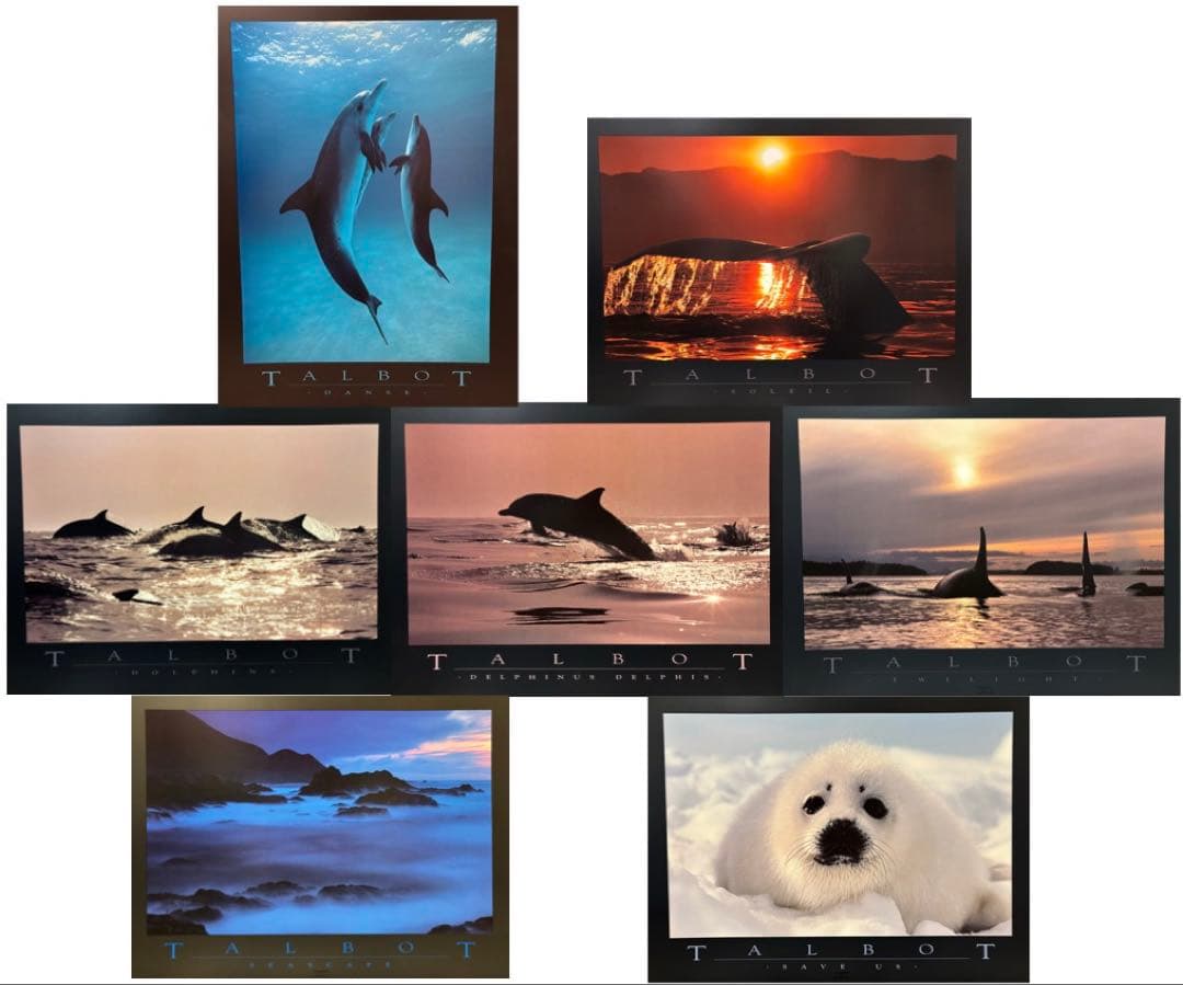 Bob Talbot 80s vintage poster 7種セット