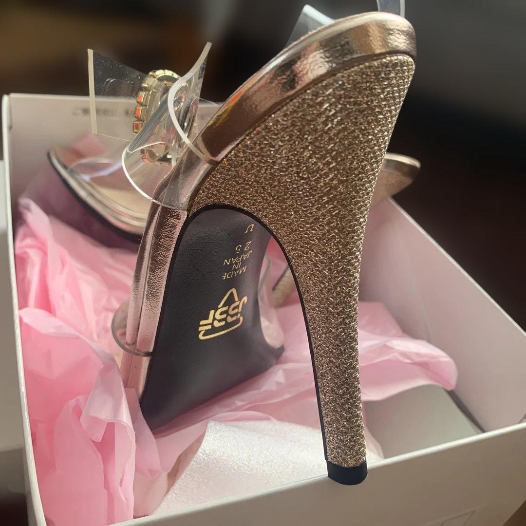 c*】様 【美品】25cm DIANA 大会　ヒール　jbbf 新品未使用