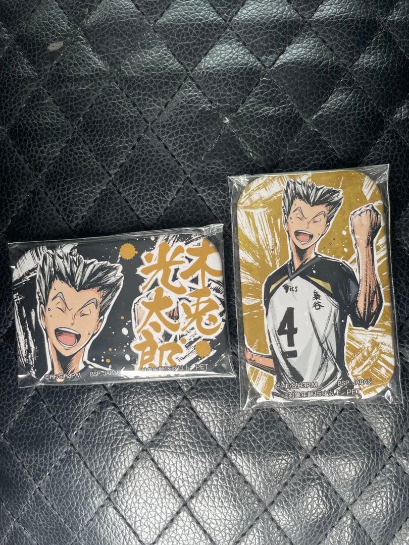 ハイキュー 歓喜の鼓動 木兎光太郎 缶バッジ