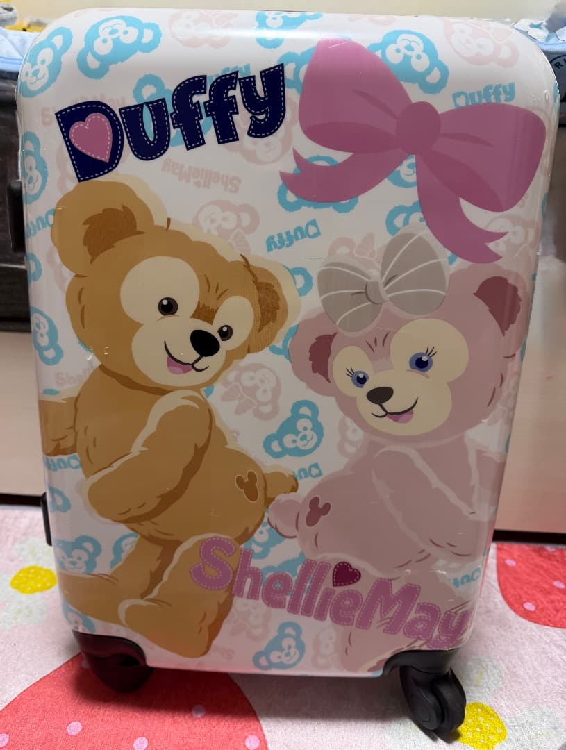 ダッフィー シェリーメイ 香港限定　キャリーケース