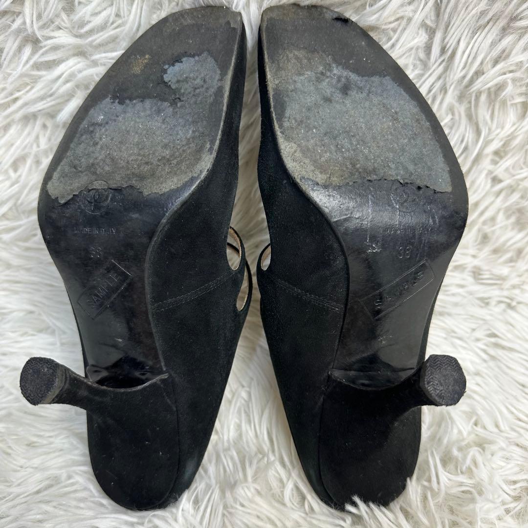 maako 様用CHANEL ブラック ストラップミュール サンダル 伊製