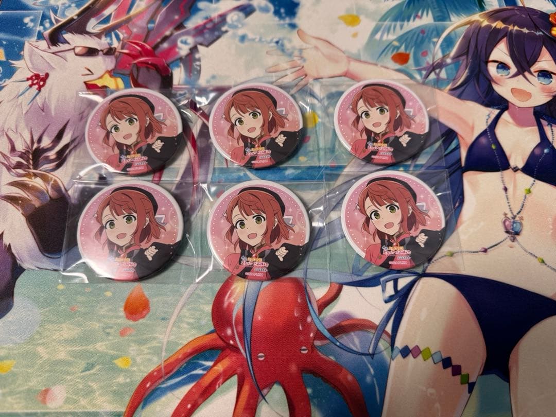 虹ヶ咲 上原歩夢 缶バッジ 6個