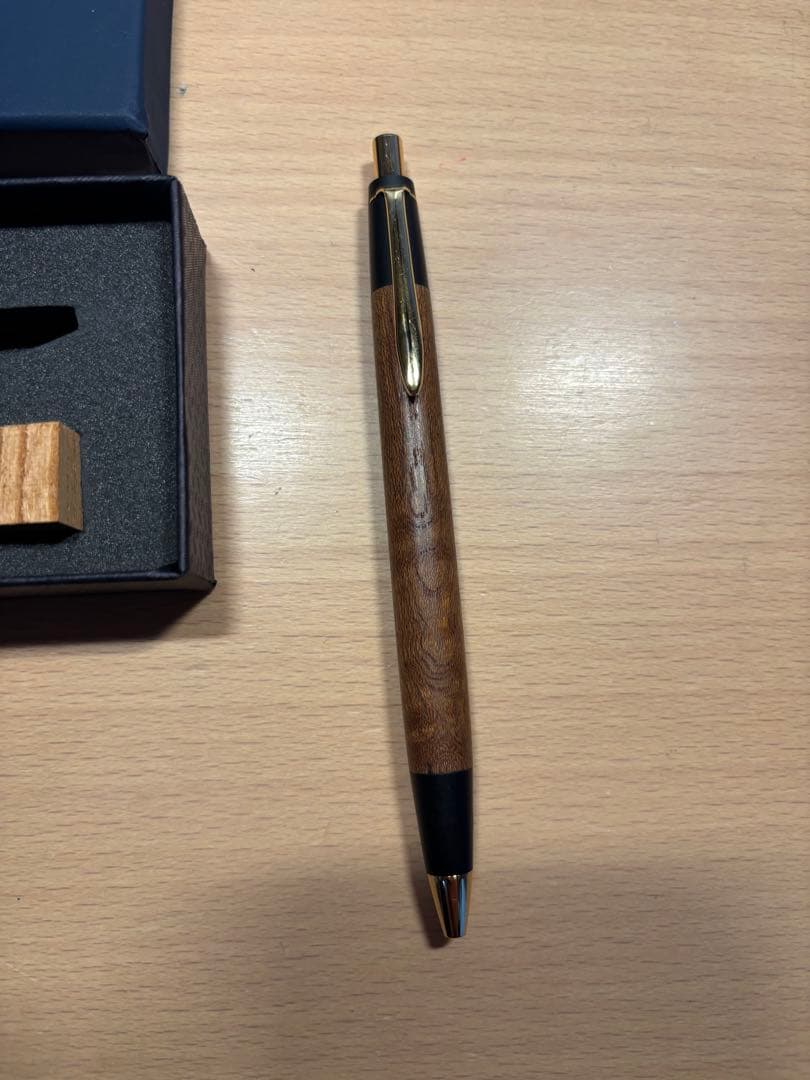 断捨離中　野原工芸 欅 旧型 上杢 シャープペンシル