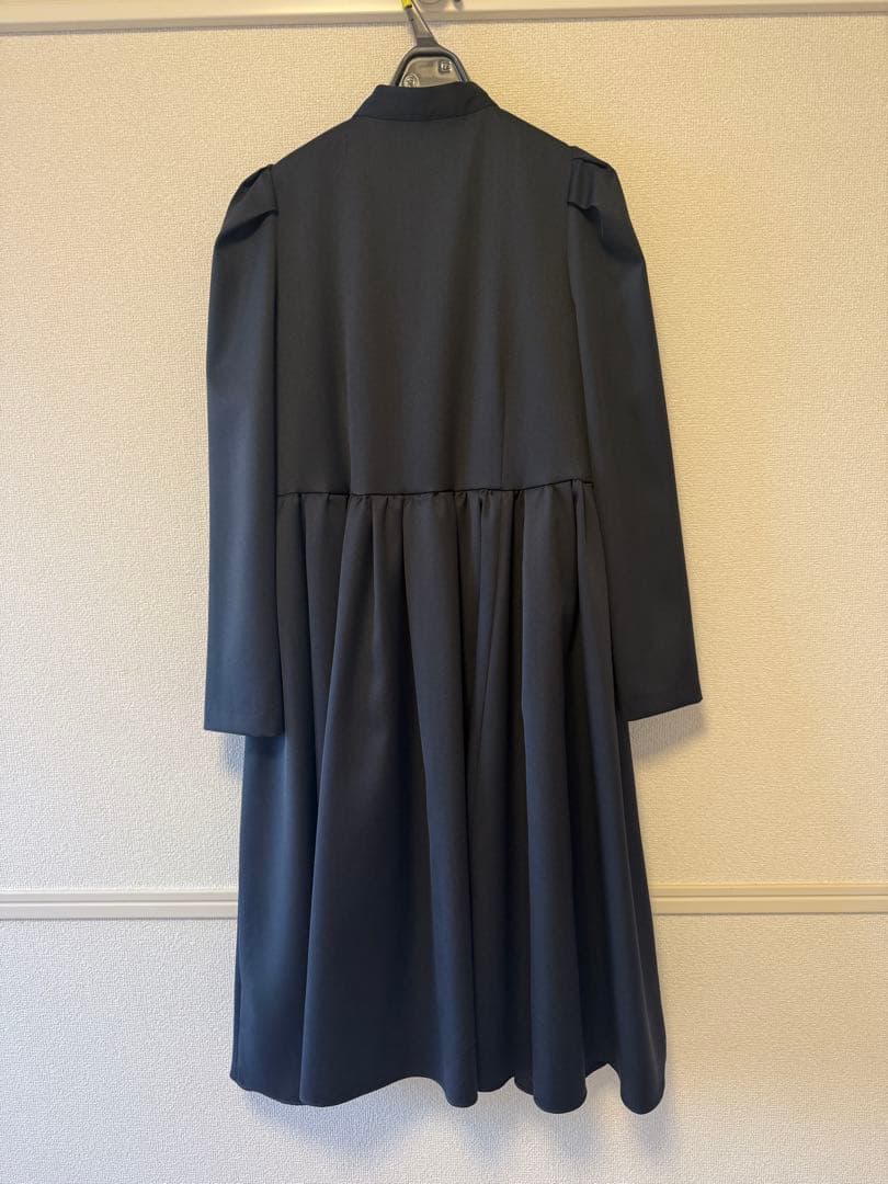 seventen ボウタイミディワンピース(ネイビー)