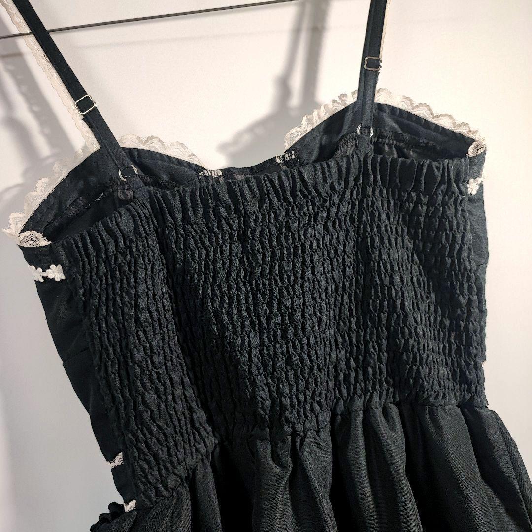 TRALALA トゥララ LIZLISA リズリサ キャミ ワンピース 黒