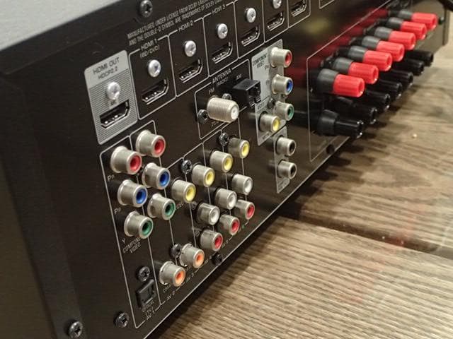 YamahaAVアンプ RX-V579 リモコン無し・無料スマホアプリで超便利