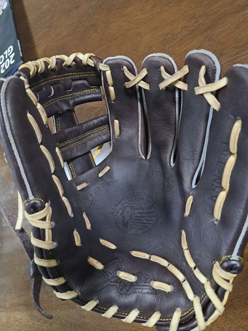 【値下げしました！】スラッガー　T-51　阪神 中野選手モデル 軟式グローブ