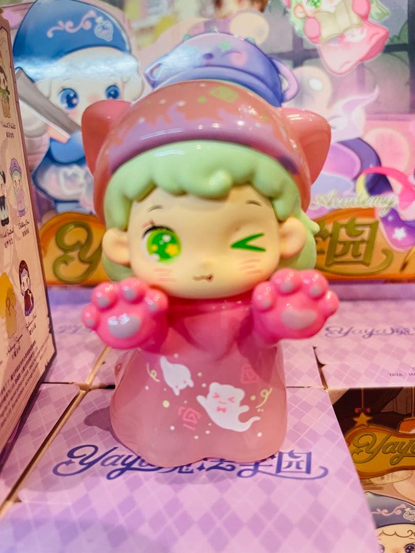 Yaya 魔法の冒険 フィギュア 猫耳帽子9個セット