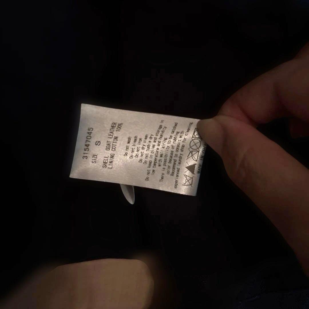 【美品】goa ゴア ビッグフード レザー ジャケット