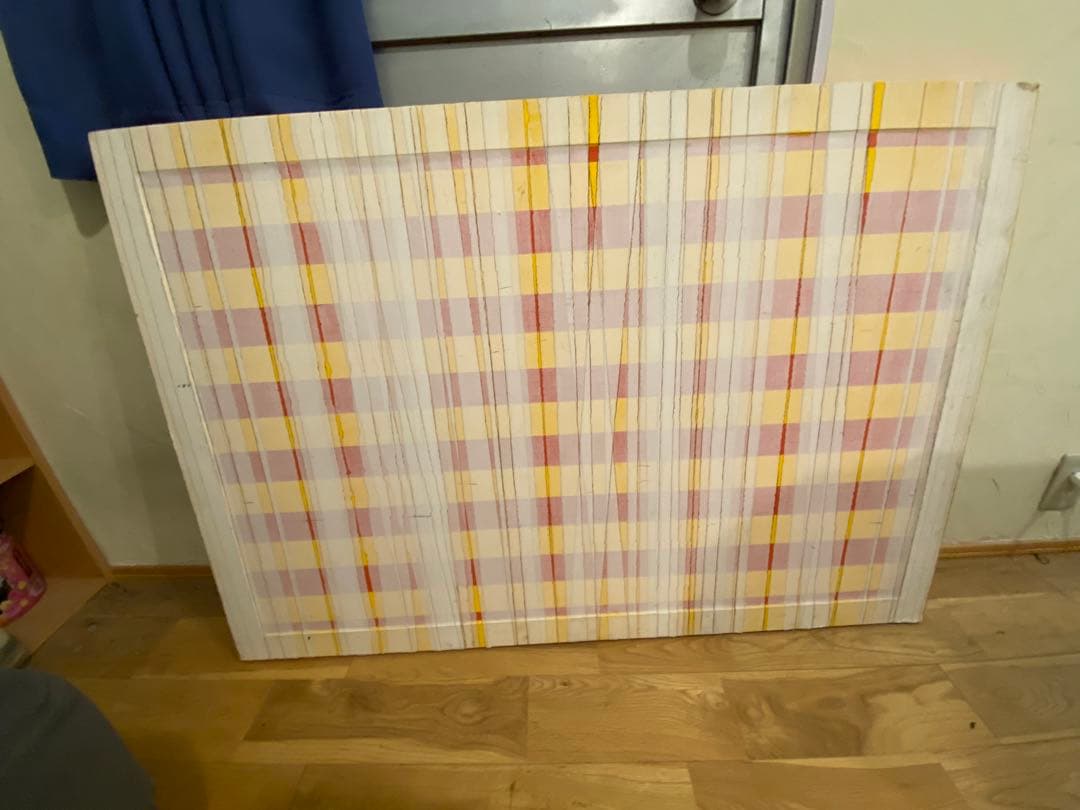 未鑑定品　松尾　栄太郎作　向こう側の線　定価24万