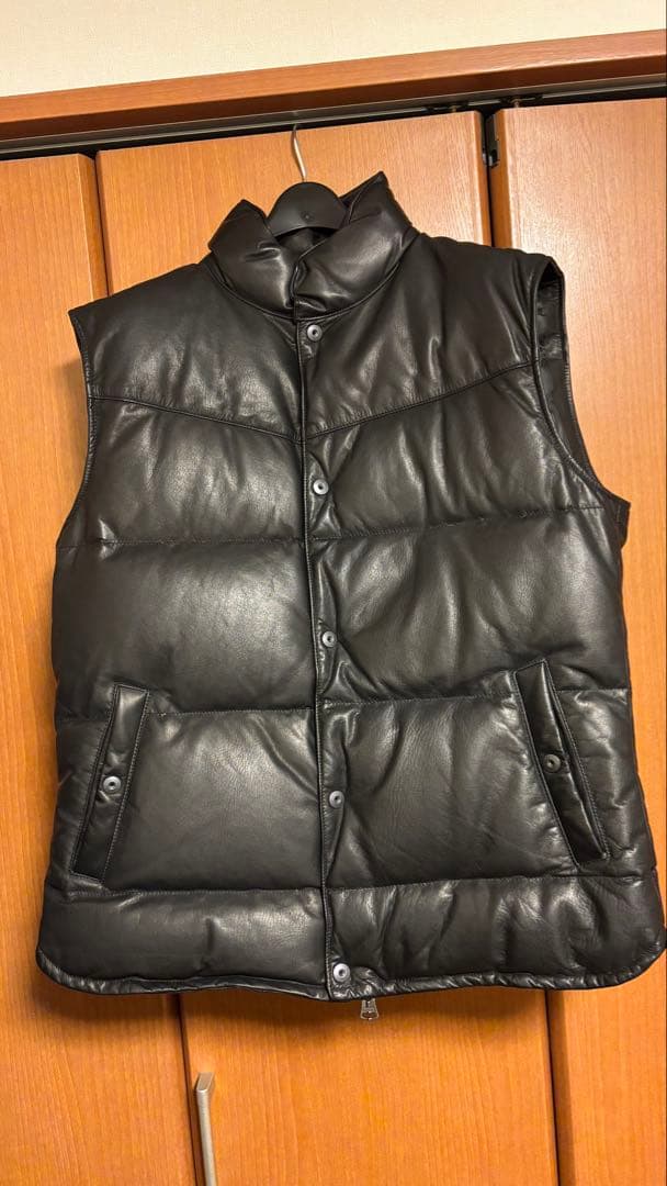 BACK LASH ブラック ダウンベスト Lサイズ