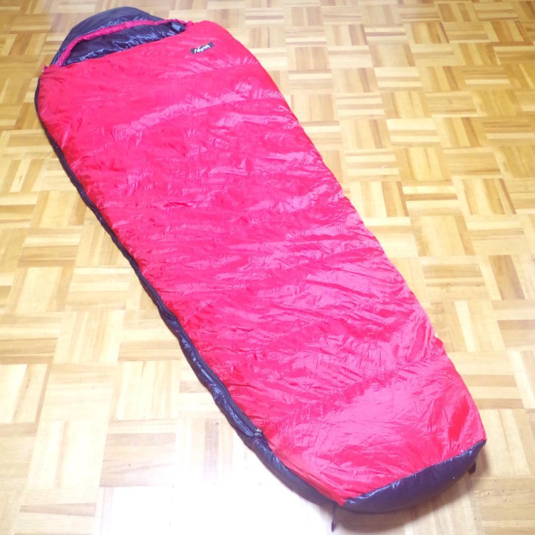 人気のナンガ！高級ダウンシュラフ 750STD 日本製！永久保証付！収納袋付き