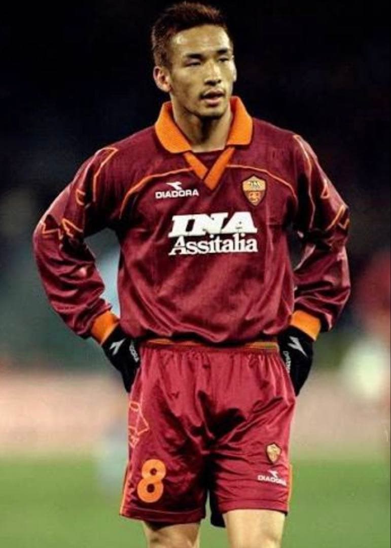 バ*オ様 た*か様 ASローマ　99-00 サードユニフォーム　中田英寿