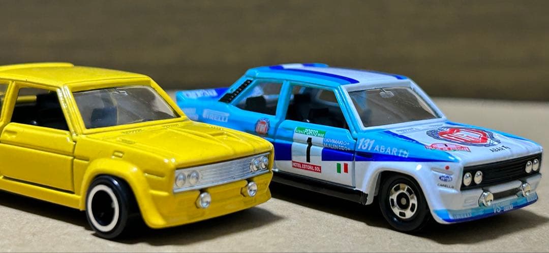トミカ フィアット131アバルトラリー 2台セット