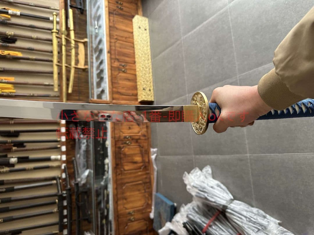 侍打刀天符  古兵器 武具 刀装具 日本刀 模造刀 居合刀