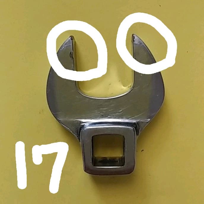 スナップオン　クローフットレンチ