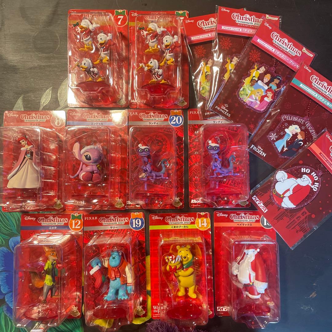 ディズニークリスマスオーナメント15体セット