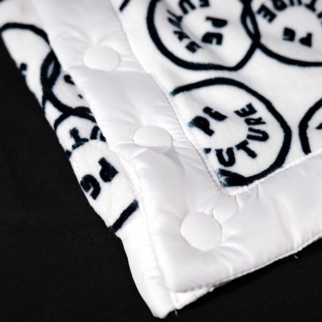 【PEARLY GATES】秋冬防寒NICO柄 ベロアボンバー スカート・0番S