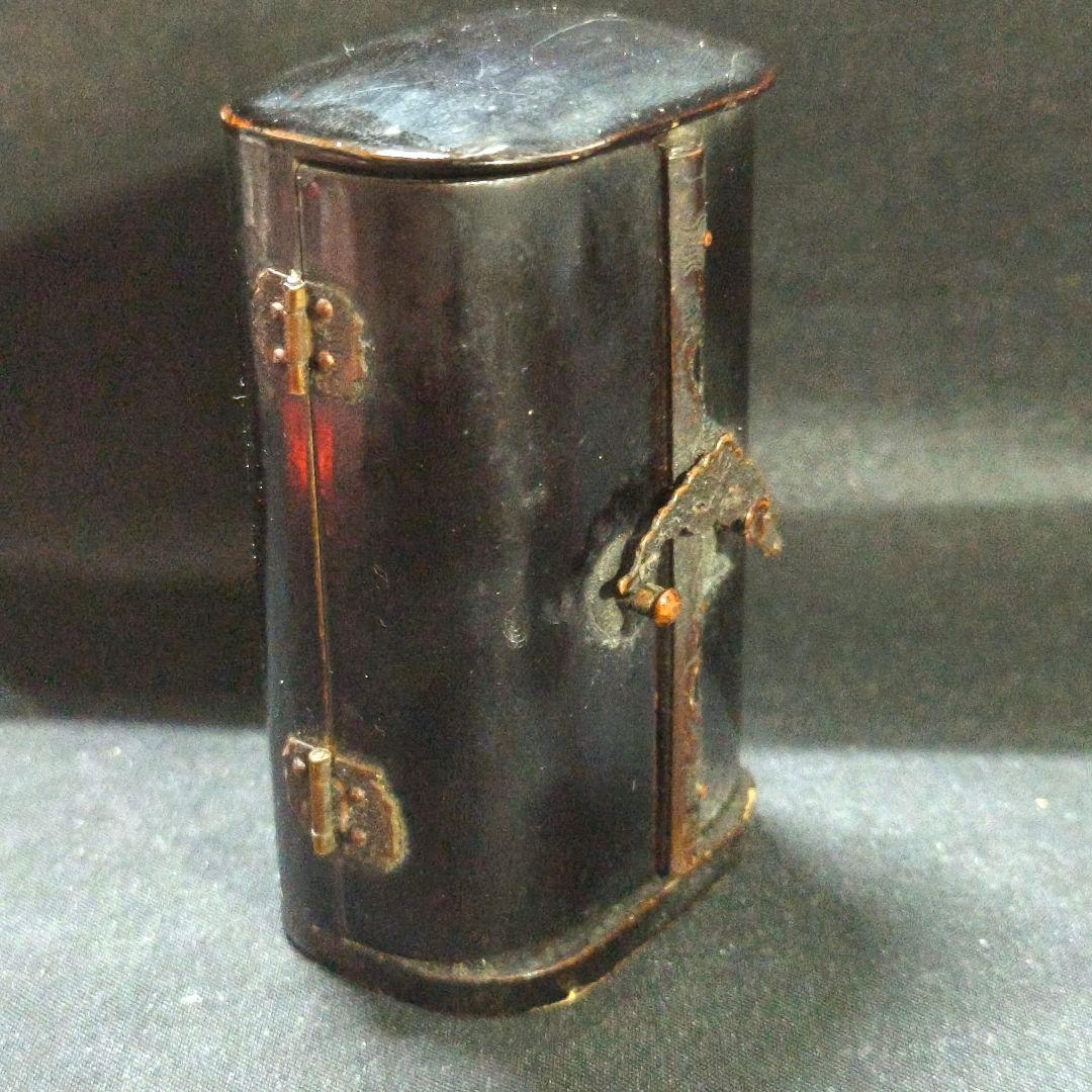 中国古美術 古銅薬師仏 漆厨子付 チベット密教 仏教美術 清朝骨董 寺院流出