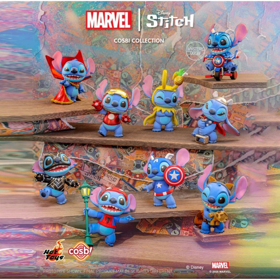 8種セット ホットトイズ スティッチ マーベル フィギュア 未開封 ②