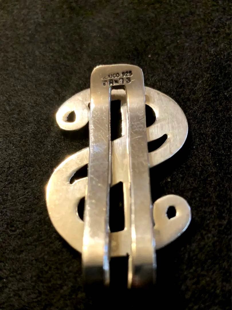 ヴィンテージ シルバー925 マネークリップ メキシコ チカーノ メキシカン