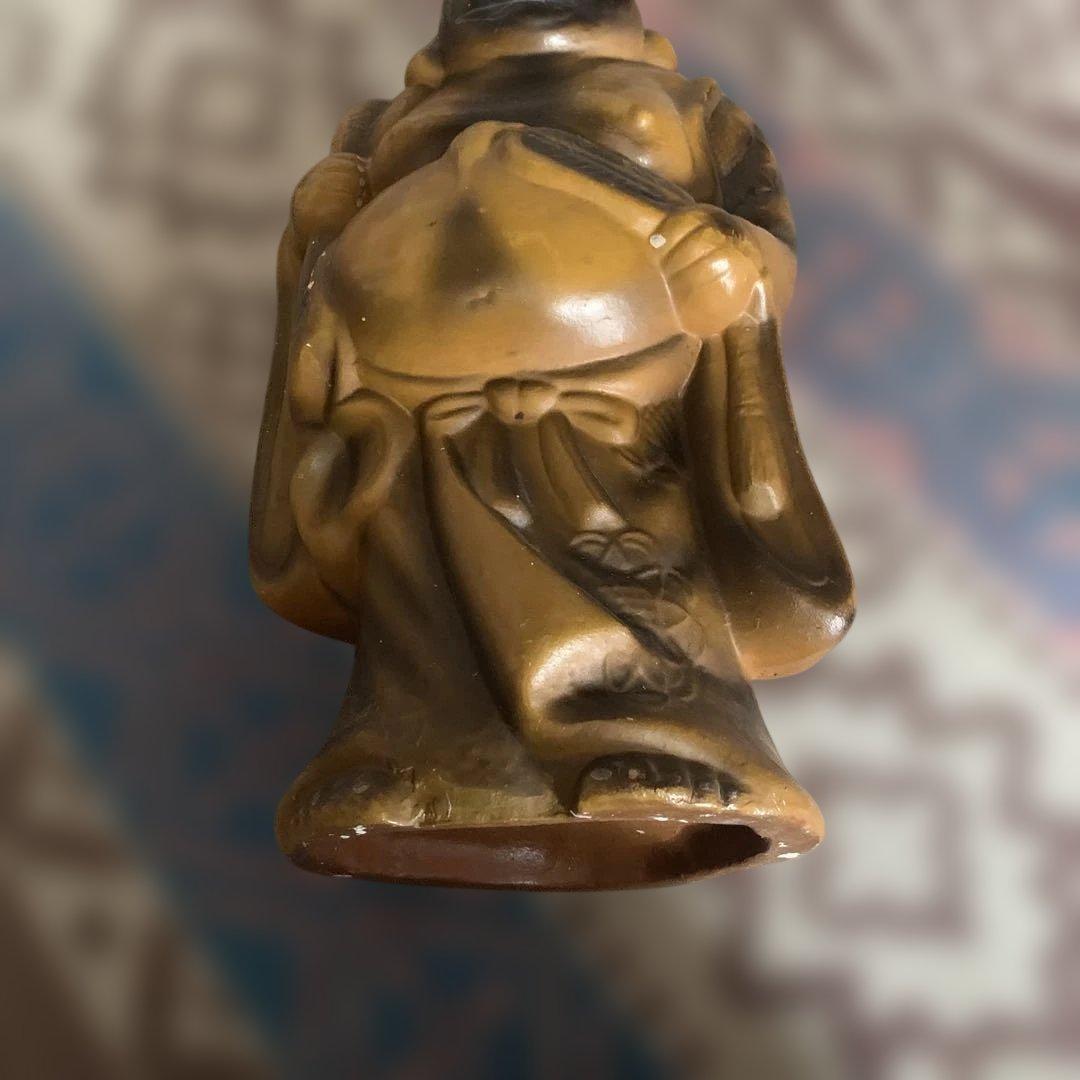 布袋様★昭和レトロ★アンティーク☆陶器★置物。