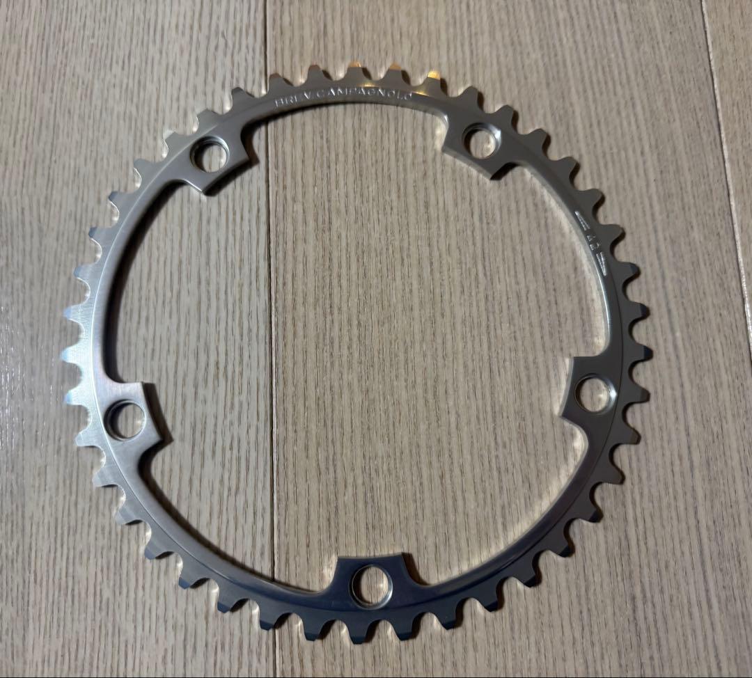 【希少】Campagnolo Super Record 42T チェーンリング