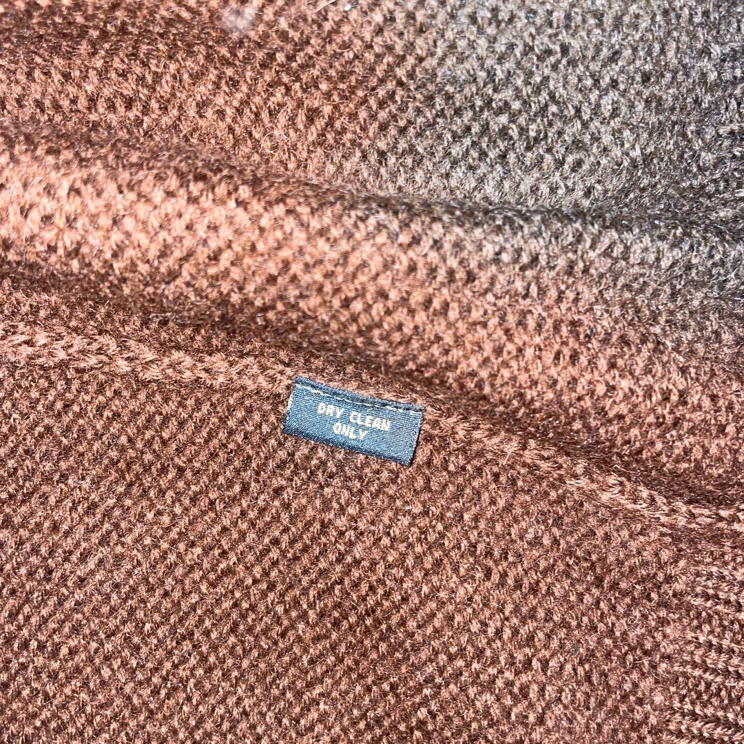 新品未使用 デッドストック RRL 三つ星 ハイネックジップニット S