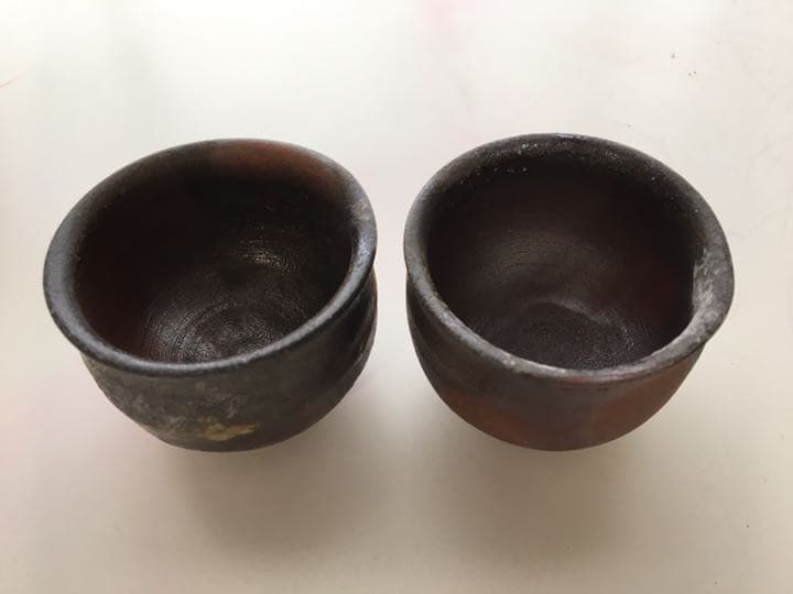 備前焼 徳利セット  渡辺節夫