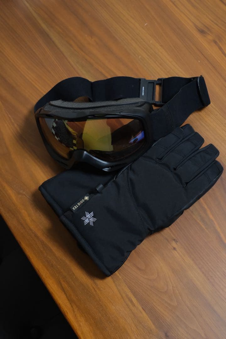 Goldwin スキーグローブ 黒 ゴーグル