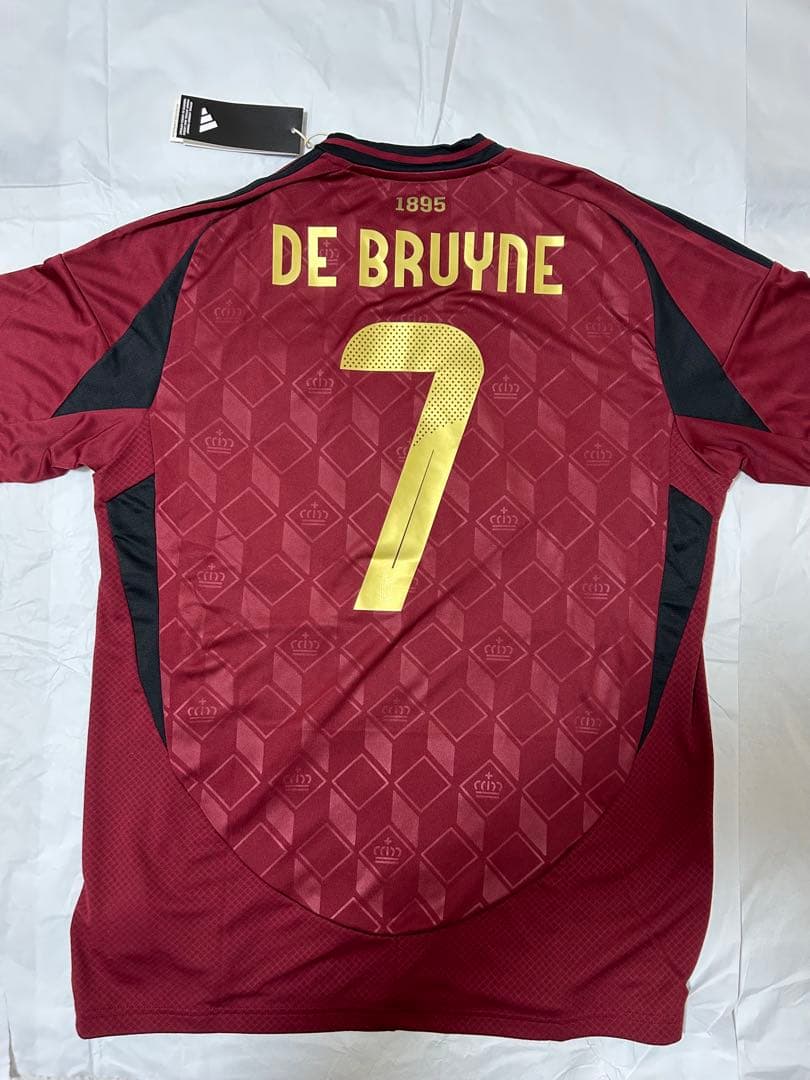 デブライネ ベルギー代表 2024ユニフォーム L