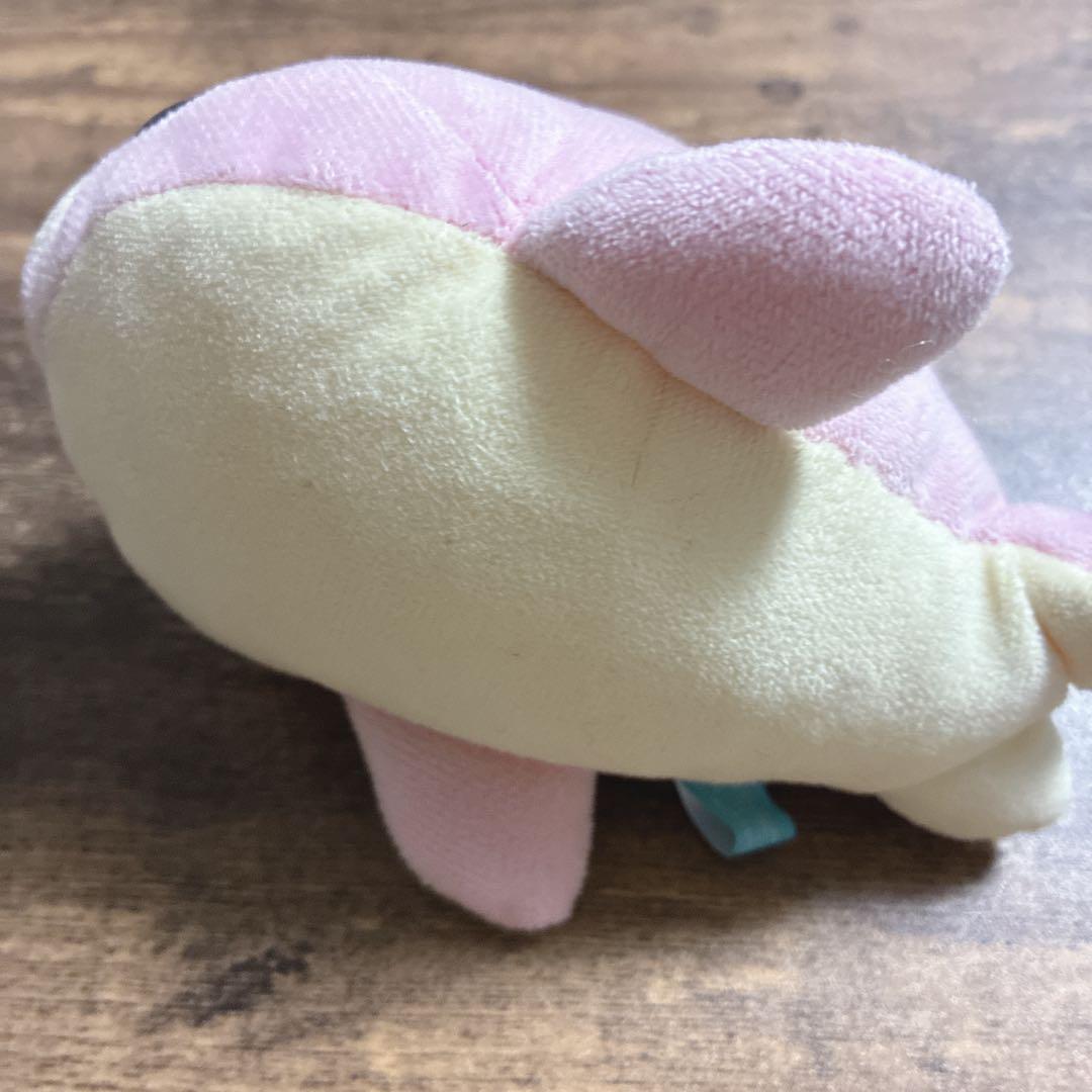 サンエックス まめゴマ コレクションぬいぐるみ ピンク 当時品