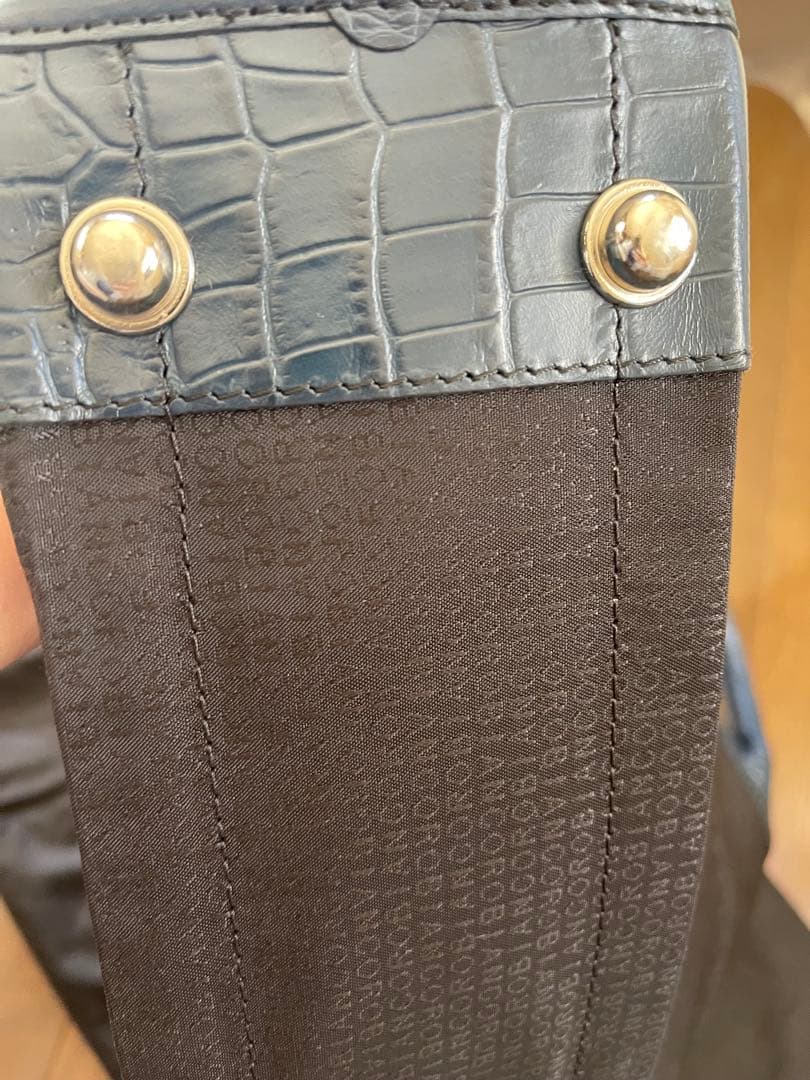 オロビアンコイタリア製 クロコ型押し ビジネスバッグ