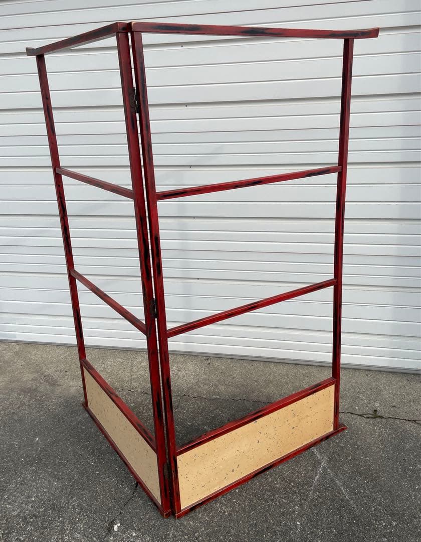 稀少/古道具/当時物/無垢材/木製/衣紋掛け/衣桁/着物掛け/34