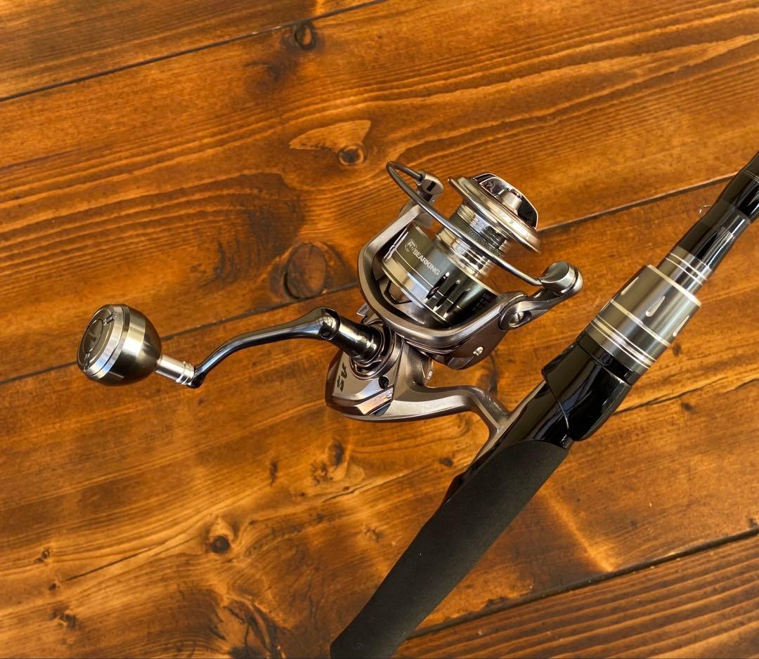 ショアジギングセット　10ft スピニングリール　300MH サーフ　青物