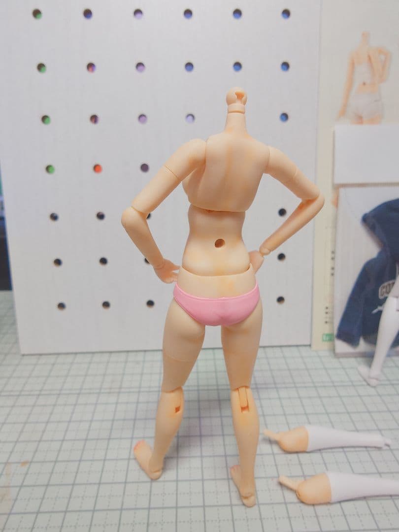 コトブキヤ 創彩少女庭園 ドレスアップボディM 塗装済完成品とパーカー(NV)