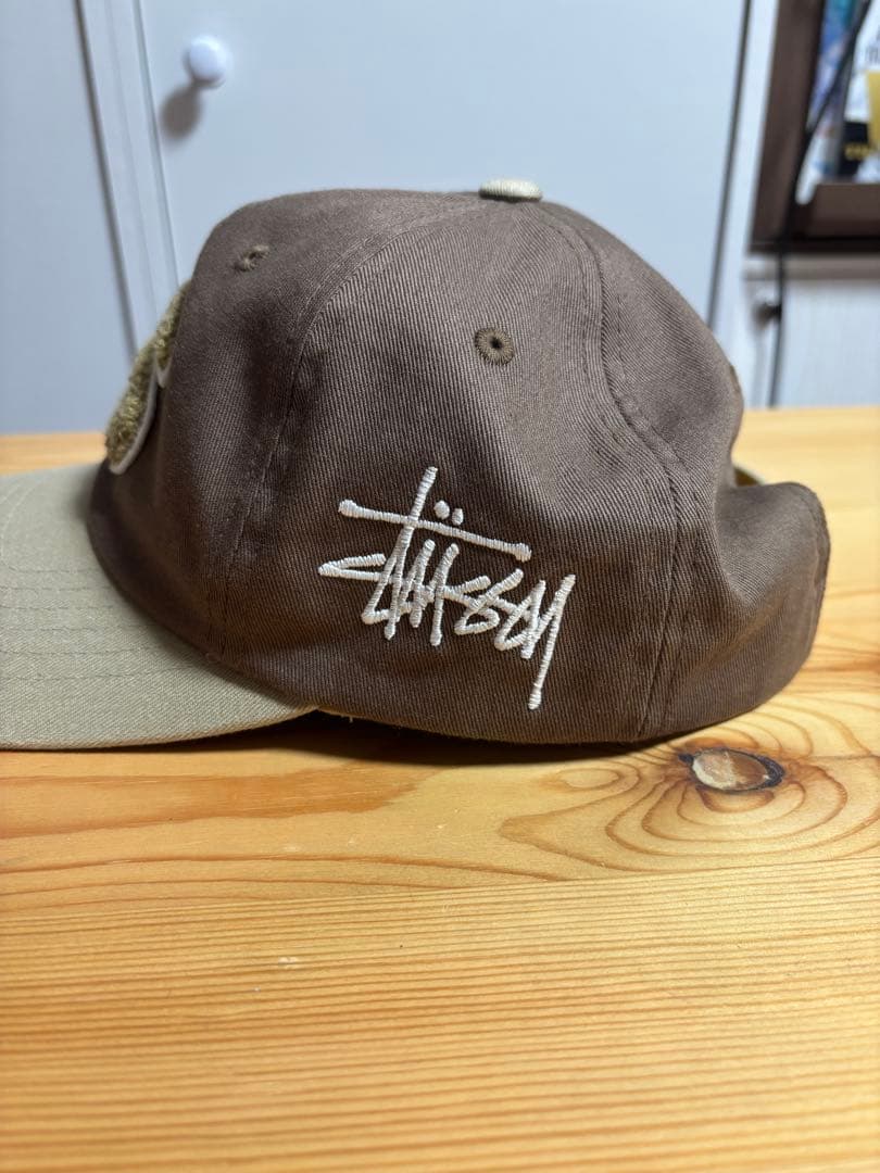 最安値　Stussy Chenille S Low Pro Cap Brown